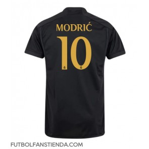 Real Madrid Luka Modric #10 Tercera Equipación 2023-24 Manga Corta